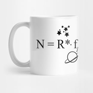 Equation for Alien Life Mug